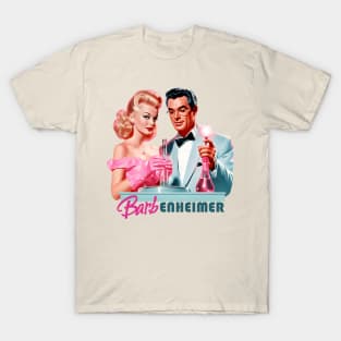 Barbie x Oppenheimer | Barbenheimer retro T-Shirt